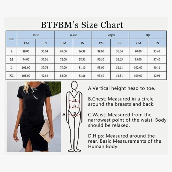 black short sleeve mini dress - Picture 3 of 4